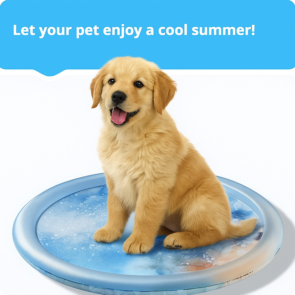 Interactive Cooling Water Mat for Dogs
