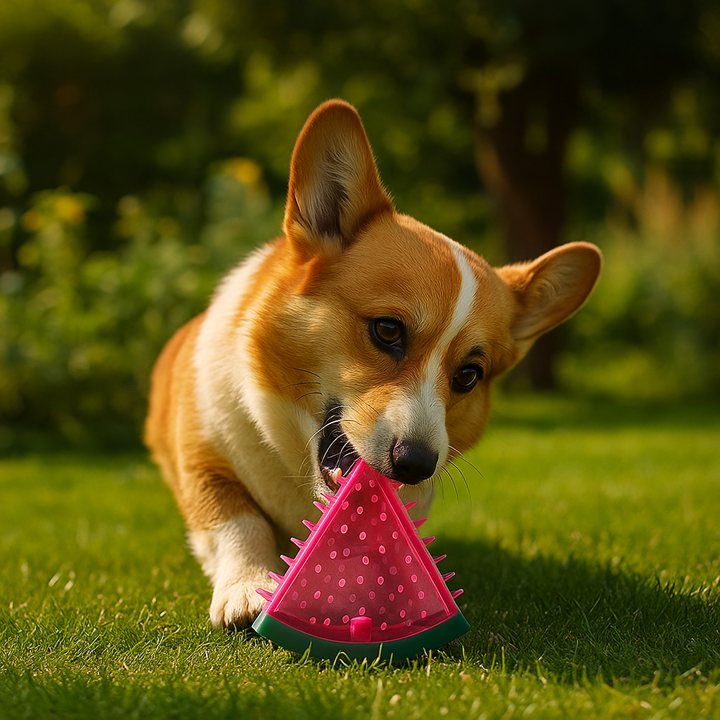 Cooling Fruit dog chew toy