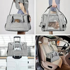 ZooFlex Large Cat Carrier Bag – Soft-Sided Pet Travel Carrier