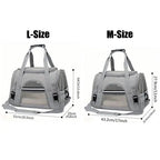ZooFlex Large Cat Carrier Bag – Soft-Sided Pet Travel Carrier
