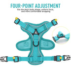 ZooFlex Cat Harness & Leash – Reflective Escape-Resistant Vest