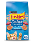 Purina Friskies Seafood Sensations Adult Cat Food 2.5kg