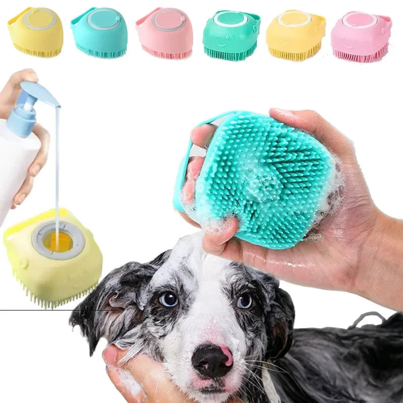 Zooflex BathPaws – Silicone Pet Grooming Glove