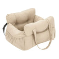 ZooFlex Dog Car Seat with Safety Belt – Washable Non-Slip Pet Travel Bed