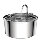 ZooFlex Large Dog Water Fountain – Ultra-Quiet Stainless Steel Pet Water Dispenser