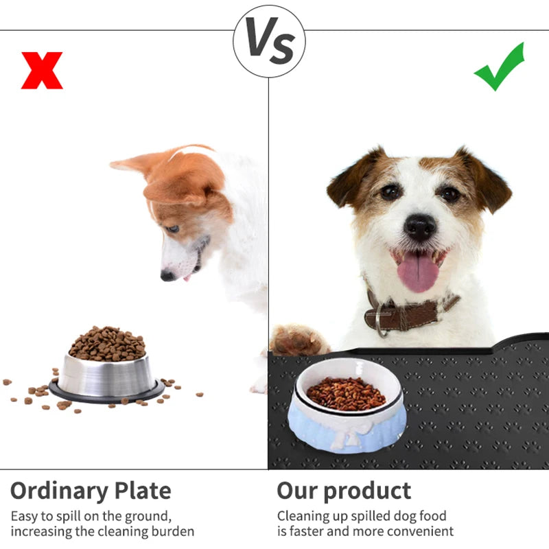 Zooflex DineGuard – Silicone Pet Feeding Mat