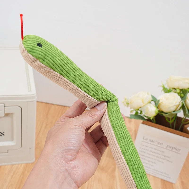 Zooflex SlinkySnake – Interactive Plush Pet Toy
