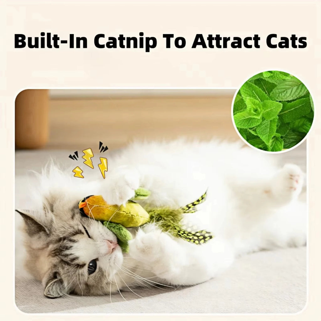 Zooflex ChirpyPaws – Realistic Bird Sound Cat Toy