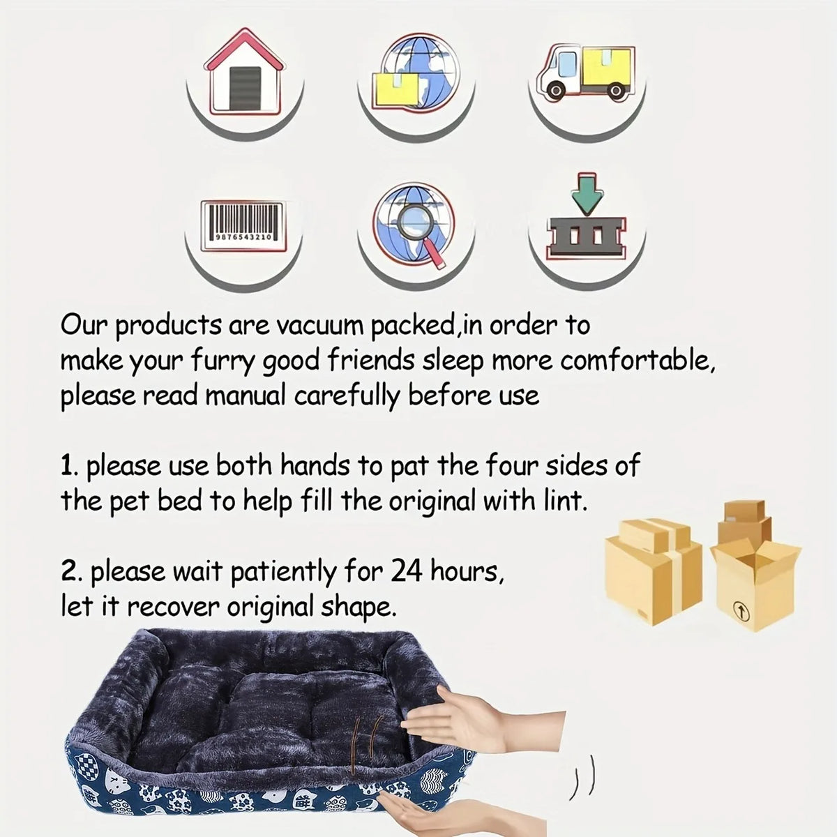 ZooFlex Soft Dog Sofa Bed – Warm Pet Cushion & Sleeping Mat for Dogs & Cats