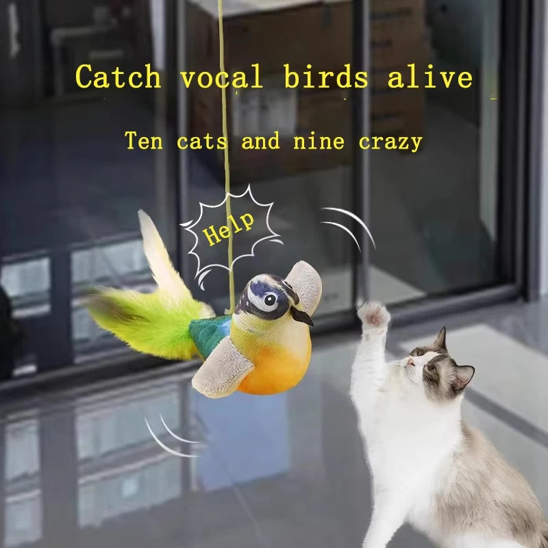 Zooflex ChirpyPaws – Realistic Bird Sound Cat Toy