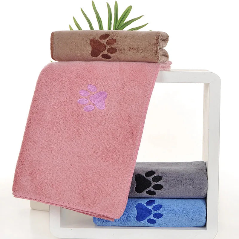 ZooFlex Quick-Dry Dog Towel – Super Absorbent Pet Bath & Paw Cleaning Cloth