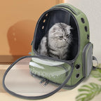 ZooFlex Transparent Cat Backpack – Breathable Pet Travel Carrier