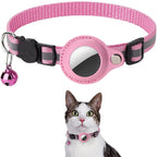 ZooFlex Reflective Cat Collar – Adjustable AirTag Holder Collar