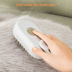 ZooFlex Electric Spray Pet Grooming Brush – Cat & Dog Hair Removal Massage Comb