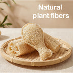ZooFlex Natural Catnip Loofah Chew Toys – Kitten Teething & Dental Chew Sticks (1–3 Pack)