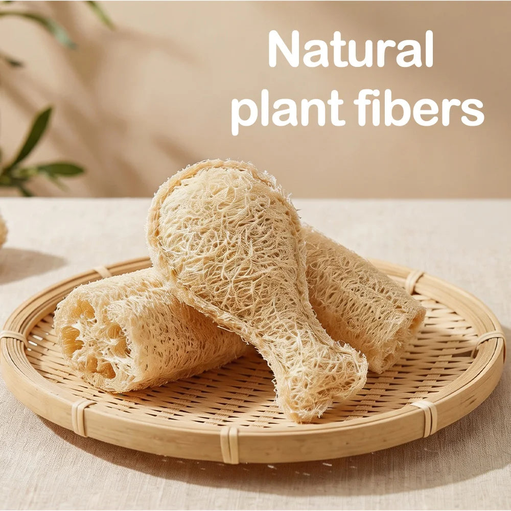 ZooFlex Natural Catnip Loofah Chew Toys – Kitten Teething & Dental Chew Sticks (1–3 Pack)