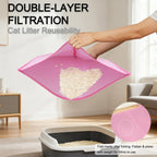 ZooFlex Double-Layer Cat Litter Mat – Waterproof & Non-Slip