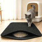 ZooFlex Double-Layer Cat Litter Mat – Waterproof & Non-Slip