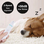 ZooFlex USB Rechargeable Dog Nail Grinder – Quiet Electric Nail Trimmer for Dogs & Cats