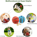 Zooflex TreatBuddy – Interactive Dog Chew Ball