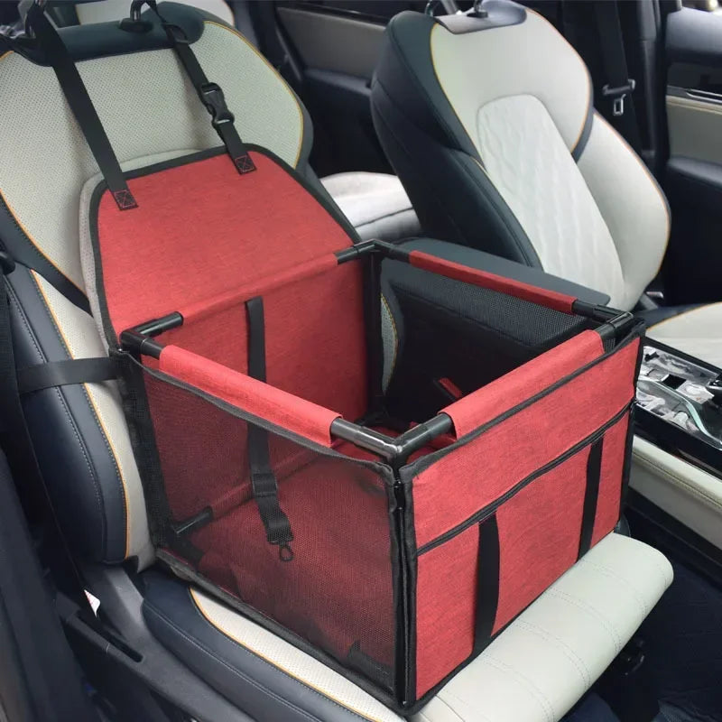 ZooFlex Waterproof Dog Car Seat – Pet Travel Basket & Carrier