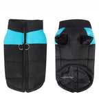 ZooFlex Waterproof Dog Winter Coat – Warm Padded Zipper Vest for Small & Large Dogs
