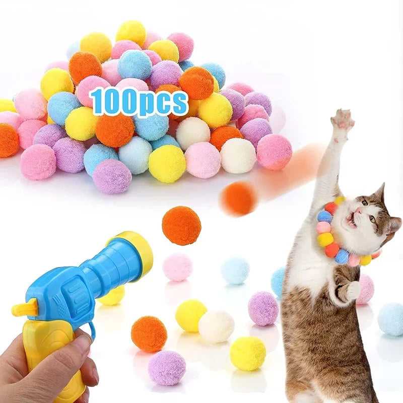 Zooflex PurrLauncher – Interactive Cat Ball Launcher