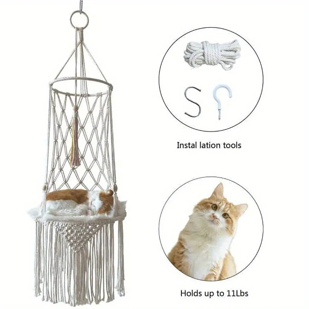 ZooFlex Cat Window Hammock – Hanging Summer Bed for Indoor Cats
