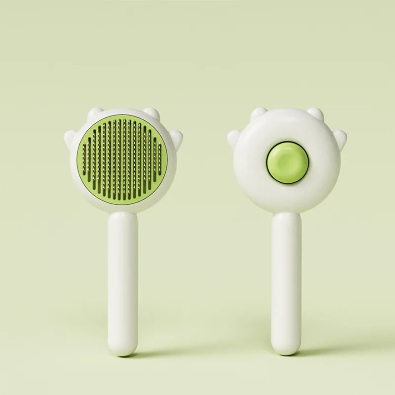 Zooflex FurGlow – Self-Cleaning Pet Grooming Brush
