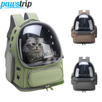 ZooFlex Transparent Cat Backpack – Breathable Pet Travel Carrier