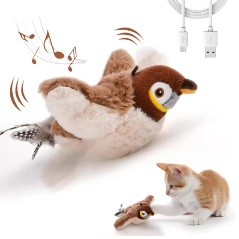 Zooflex ChirpyBird – Interactive Flapping Cat Toy