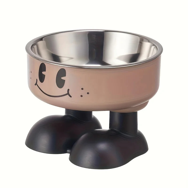Zooflex DineEase – Elevated Stainless Steel Pet Bowl