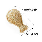ZooFlex Natural Catnip Loofah Chew Toys – Kitten Teething & Dental Chew Sticks (1–3 Pack)