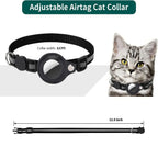 ZooFlex Reflective Cat Collar – Adjustable AirTag Holder Collar