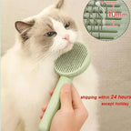 ZooFlex Cat Grooming Brush – Pet Hair Removal & Gentle Deshedding Comb for Dogs & Cats