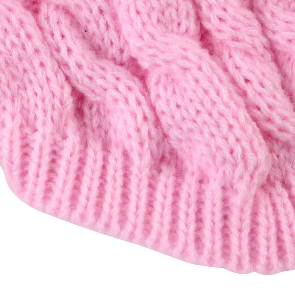 ZooFlex Warm Cable Knit Dog Sweater – Soft Autumn Winter Puppy Jumper