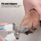 ZooFlex Pet Nail Clipper – Dog & Cat Claw Trimmer for Easy Pet Grooming