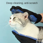 ZooFlex Silicone Pet Grooming Glove – Dog & Cat Hair Removal Bath Brush