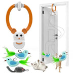 ZooFlex Rechargeable Interactive Hanging Cat Toy – Automatic Teaser for Indoor Cats