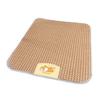 ZooFlex Summer Pet Cooling Mat – Breathable Non-Slip Rattan Bed for Dogs & Cats