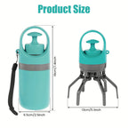 ZooFlex Portable Dog Poop Scooper – Claw Grabber with Waste Bag Dispenser