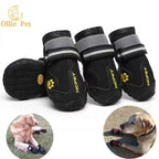 ZooFlex Waterproof Dog Boots – Anti-Slip Reflective Winter Shoes for Small & Large Dogs