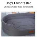 ZooFlex Soft Fluffy Dog Bed – Warm Winter Sofa Cushion for Dogs & Cats