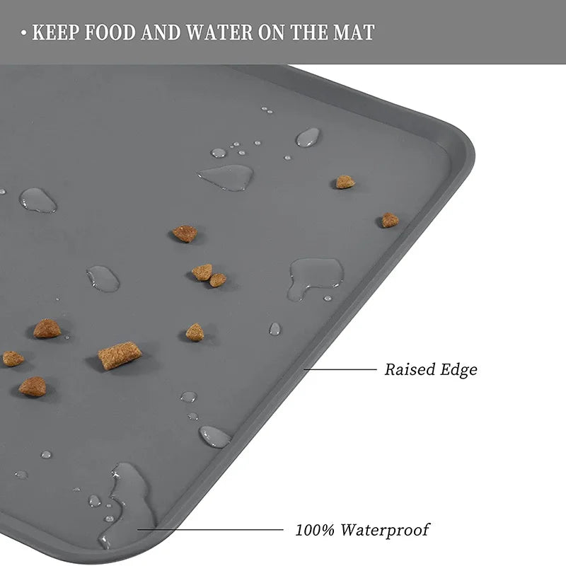 Zooflex SpillGuard – Waterproof Pet Feeding Mat
