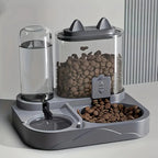 ZooFlex 2-in-1 Automatic Cat Feeder & Water Dispenser – No Battery
