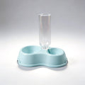 ZooFlex Double Pet Feeding Bowl – Automatic Water Dispenser for Dogs & Cats