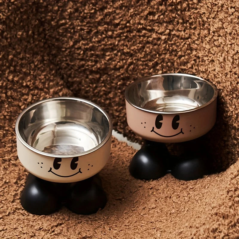 Zooflex DineEase – Elevated Stainless Steel Pet Bowl