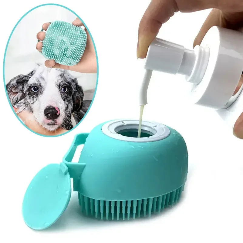 Zooflex BathPaws – Silicone Pet Grooming Glove