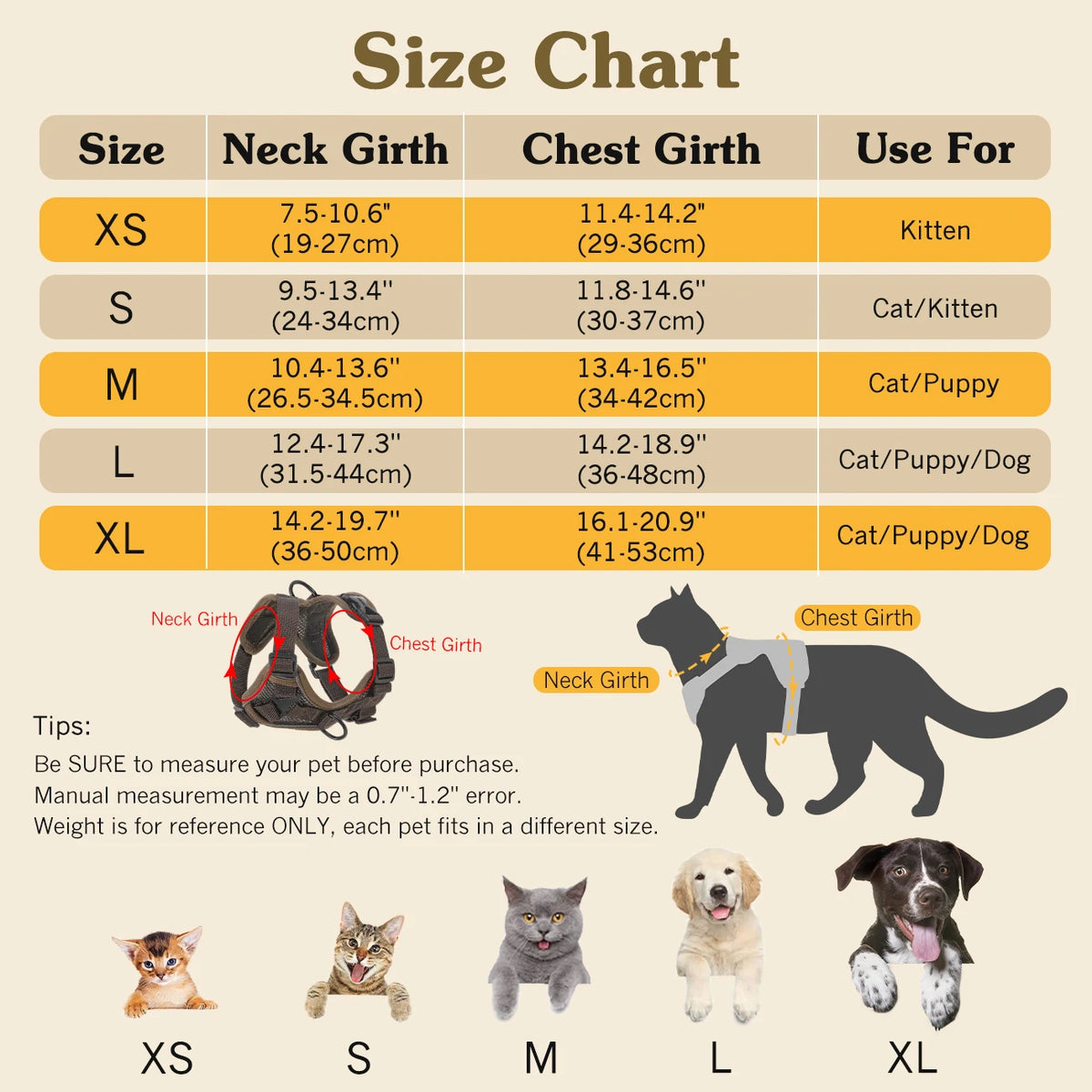 ZooFlex Cat Harness & Leash Set – Reflective Mesh Walking Vest
