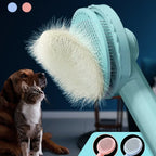 ZooFlex Cat Grooming Brush – Pet Hair Removal & Gentle Deshedding Comb for Dogs & Cats